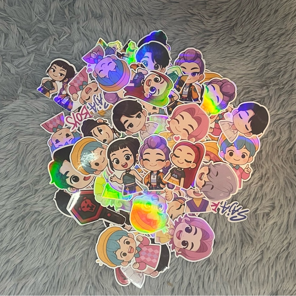 Kpop Demon Hunters Mystery Sticker Pack